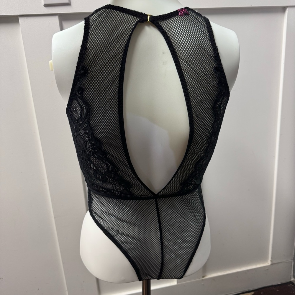 La Senza black lace body suit size‎ S/M - Picture 2 of 6